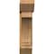 Ekena Millwork Imperial Slat Rough Sawn Bracket w/ Offset Brace, Western Red Cedar, 8"W x 28"D x 32"H BKT0806X28X32IMP06RWR - alternate 3